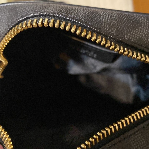 NBW Michael Kors Crossbody PVC Black MK Logo - Picture 5 of 6